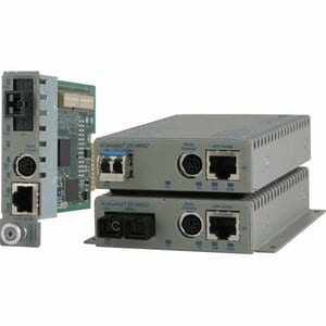 Omnitron Systems ICONVERTER 10/100M2 10/100T- 100FX SC/SM 1.3/60KM MODULE WIDE 8903N-2W