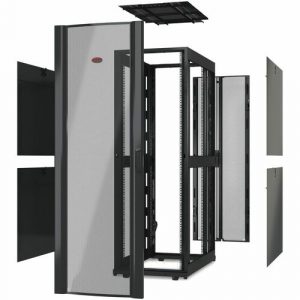 APC NetShelter SX, Server Rack Enclosure, 42U, without Doors, Black, 1991H x 600W x 1070D mm AR3100X610