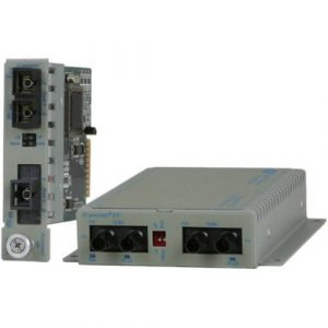 iConverter 1000Mbps Gigabit Ethernet Fiber to Fiber Media Converter SC Multimode 550m to Multimode 550m Module - 2 x 1000BASE-SX; Internal Module; Lifetime Warranty 8642-0 - 8642-0
