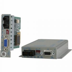 Omnitron Systems X.21 Serial to Fiber Media Converter - 1 x SC Ports - 20 km - Internal 8850-1