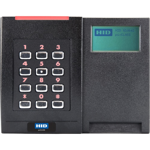 HID pivCLASS RPKCL40-P Smart Card Reader - Cable - 3.30" Operating Range - Black 923PPPNEK0000G - 923PPPNEK0000G