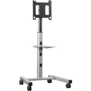 Chief Mobile Cart Kit: MFCUB with PAC700 Case - Up to 55" Screen Support - 125 lb Load Capacity - 77.80" Height x 37.10" Width x 32.10" Depth - MFCUB700