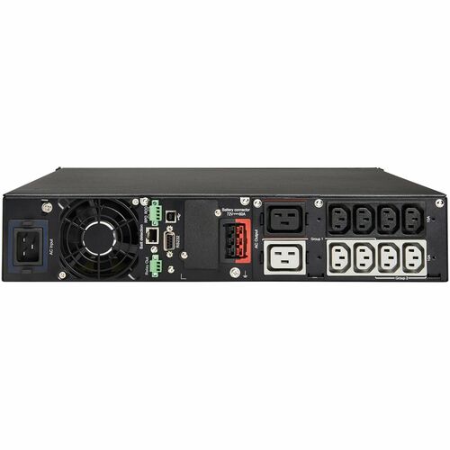 Eaton Tripp Lite Series SmartPro 3000VA 3000W 208/230V Line-Interactive Sine Wave UPS - 10 Outlets, Extended Run, Network Card Option, LCD, USB, DB9, 2U Rack/Tower - 2U Rack/Tower - SMX3000XLRT2UA - Image 3