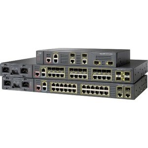Cisco ME-3400E-24TS Layer 3 Switch - 24 Ports - Manageable - 10/100Base-TX, 10/100/1000Base-T, 1000Base-X - Refurbished - 3 Layer Supported - 2 SFP Slots - 1U - Rack-mountable, - ME-3400E-24TS-M-RF