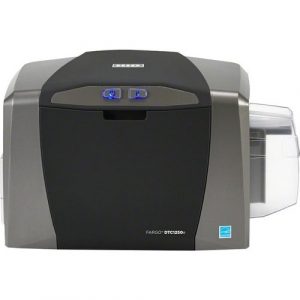 Fargo DTC1250e Single Sided Desktop Dye Sublimation/Thermal Transfer Printer - Color - Tabletop - Card Print - USB - 6 Second Mono - 16 Second Color - 300 - 50600