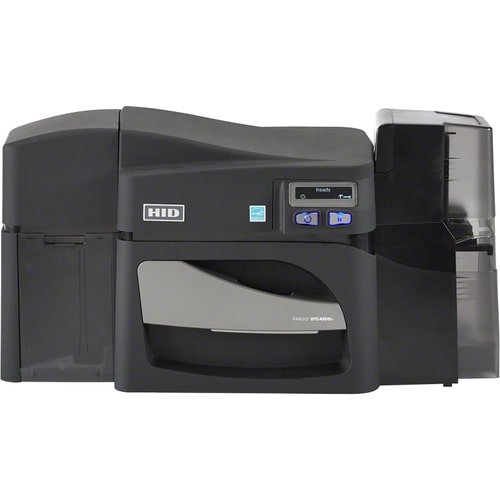 Fargo DTC4500E D/S W/ D/S LAMINATION USB/ENET LOCKING HOPPERS/3YR WARR 055520