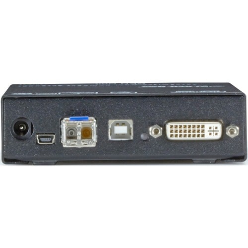 Black Box KVM Extender - 32808.40 ft Range - WUXGA - 1920 x 1200 Maximum Video Resolution - 2 x USB - 1 x DVI - Rack-mountable ACX1T-11-SM - Image 2