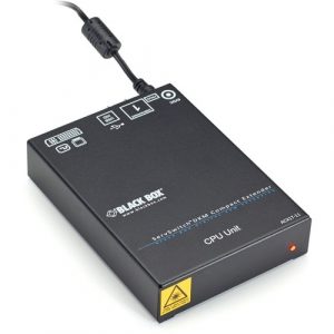 Black Box KVM Extender - 32808.40 ft Range - WUXGA - 1920 x 1200 Maximum Video Resolution - 2 x USB - 1 x DVI - Rack-mountable ACX1T-11-SM