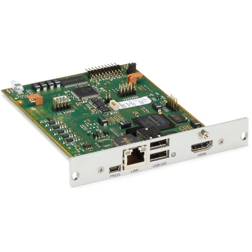 Black Box DKM FX Receiver Modular Interface Card, HDMI and USB HID over CATx - TAA Compliant ACX1MR-HDMI-C - ACX1MR-HDMI-C