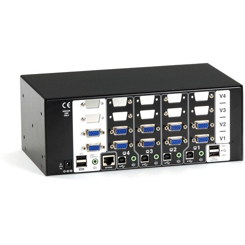 4-PORT WIZARD DESKTOP KVM SWITC H VGA DUAL HEAD TRUE USB - KV3204A - Image 3