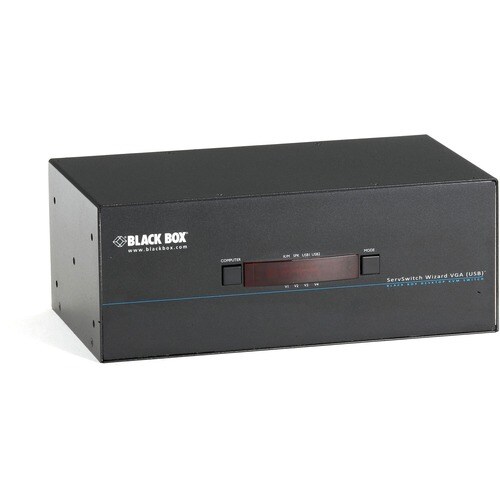 4-PORT WIZARD DESKTOP KVM SWITC H VGA DUAL HEAD TRUE USB - KV3204A