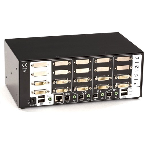 4PT 2HD KVM SWITCH DVID EAD/LINK DVID USB 2.0 TRUE EMUL - KV2204A - Image 3
