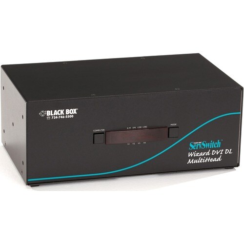 4PT 2HD KVM SWITCH DVID EAD/LINK DVID USB 2.0 TRUE EMUL - KV2204A