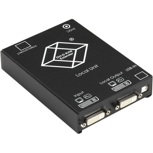 Black Box ServSwitch Single DVI CATx KVM Extender, USB, Transmitter - 1 Computer(s) - 1 Local User(s) - 400 ft Range - WUXGA - 1920 x 1200 Maximum - ACS4001A-R2-T - Image 2