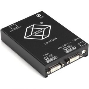 Black Box ServSwitch Single DVI CATx KVM Extender, USB, Transmitter - 1 Computer(s) - 1 Local User(s) - 400 ft Range - WUXGA - 1920 x 1200 Maximum - ACS4001A-R2-T