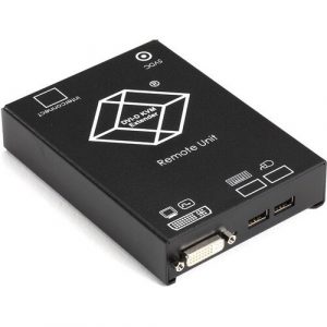 Black Box ServSwitch Single DVI CATx KVM Extender, USB, Receiver - 1 Remote User(s) - 400 ft Range - WUXGA - 1920 x 1200 Maximum Video Resolution - - ACS4001A-R2-R