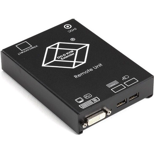 Black Box ServSwitch Single DVI CATx KVM Extender, USB, Receiver - 1 Remote User(s) - 400 ft Range - WUXGA - 1920 x 1200 Maximum Video Resolution - - ACS4001A-R2-R