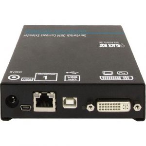 Black Box DKM Compact KVM Extender Transmitter - DVI-D, (2) USB HID, CATx - 459.32 ft Range - WUXGA - 1920 x 1200 Maximum Video Resolution - 1 - ACX1T-11-C