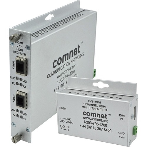 ComNet HDMI Transmitter - Single Channel - 1 Input Device - 3280.84 ft Range - 1 x HDMI In - 1 x ST Ports - Full HD - - FVT1MI