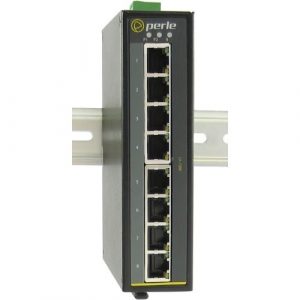 Perle IDS-108F-DS1SC40D - Industrial Ethernet Switch - 10 Ports - 10/100Base-TX, 100Base-BX - 2 Layer Supported - Wall Mountable, Panel-mountable, Rail-mountable - 5 Year Limited Warranty 7010630 - 7010630