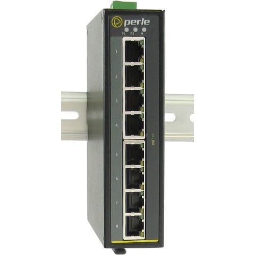 Perle IDS-108F-DS1SC40D - Industrial Ethernet Switch - 10 Ports - 10/100Base-TX, 100Base-BX - 2 Layer Supported - Wall Mountable, Panel-mountable, Rail-mountable - 5 Year Limited Warranty 7010630 - 7010630