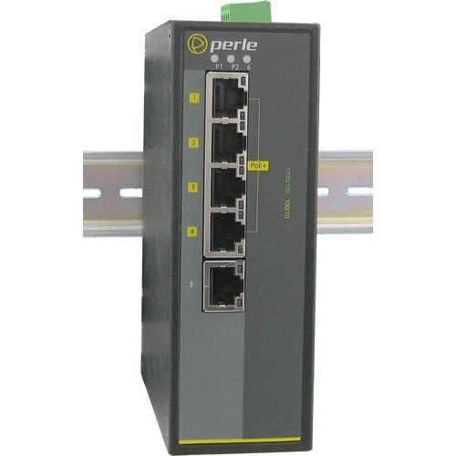 Perle IDS-105GPP-S2ST70 - with Power Over Ethernet - 6 Ports - 10/100/1000Base-T, 1000Base-ZX - 2 Layer Supported - Twisted Pair, Optical Fiber - Rail-mountable, Wall Mountable, Panel-mountable - - 7011790