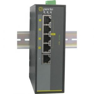 Perle IDS-105GPP-S1SC10D - Industrial Ethernet Switch with Power Over Ethernet - 6 Ports - 10/100/1000Base-T, 1000Base-BX - 2 Layer Supported - Twisted Pair, Optical Fiber - Rail-mountable, Wall - 7011850
