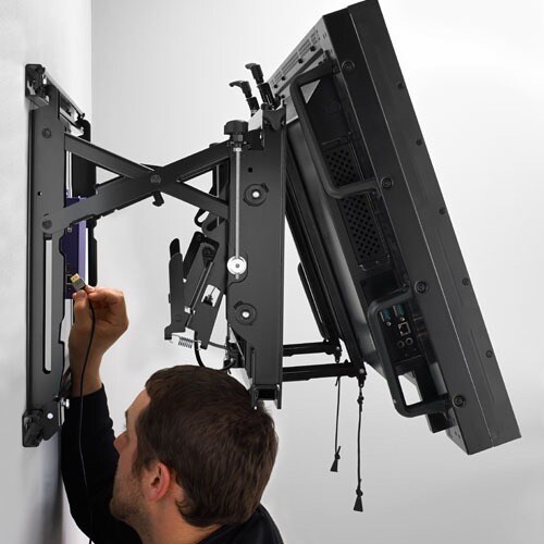 Chief ConnexSys Video Wall Mount - For Displays 40-80" - Black - Height Adjustable - 40" to 80" Screen Support - 150 lb Load Capacity - 200 x - LVSXUP - Image 3