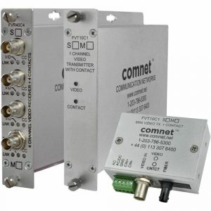 ComNet 4-Channel ComFit Receiver - 1 Input Device - 177165.35 ft Range - Optical Fiber FVR40C4S4
