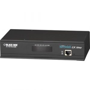 Black Box ServSwitch CX Uno,16-Port - 16 Computer(s) - 1 Local User(s) - 1920 x 1200 - 17 x Network (RJ-45) - 2 x USB - 1 x - KV0161A