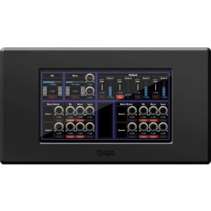 AtlasIED BlueBridge 7" Touch Panel Wall Controller BBWP-TOUCH7B - BBWP-TOUCH7B