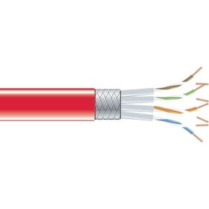 Black Box Corporatio CAT6 RD 250MHZ STRANDED BULK CA BLE S/UTP CMR EVNSL0272RD-1000