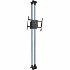 Peerless MODULAR DUAL-POLE FLOOR- TO-CEILING MOUNT W/ 3M CHROME POLES MOD-FCS2KIT300