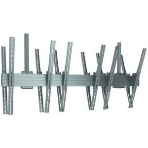Chief Fusion Back-To-Back 3x1 Ceiling Display Mount - For Displays 40-55" - Black - 6 Display(s) Supported - 55" Screen Support - 750 lb Load Capacity LCB3X1UP