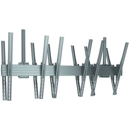Chief Fusion Back-To-Back 3x1 Ceiling Display Mount - For Displays 40-55" - Black - 6 Display(s) Supported - 55" Screen Support - 750 lb Load Capacity LCB3X1UP