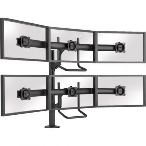 Chief Kontour 3x2 Display Monitor Mount - For Displays 10-24" - Black - 19" to 24" Screen Support - 90 lb Load Capacity - 75 x 75, 100 - K4G320B