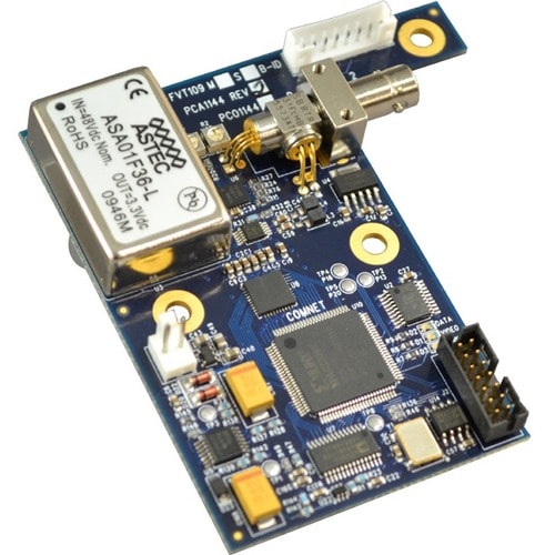 ComNet Video Receiver/Data Transceiver - Single-mode - 0.1 mil, 0.1 mil Fiber - 48 km - Rail-mountable FVT110S1