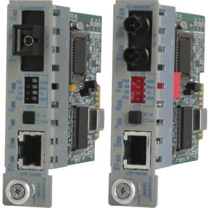 10/100 BASE-T 100BASE-FX FIBERETHERNET SC SM 1310 30KM WIDE TEMP - 8383-1W