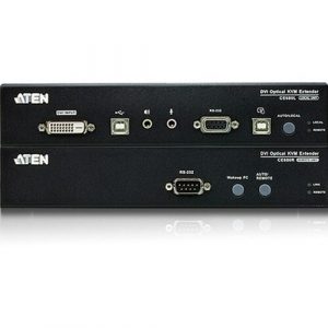 ATEN Long Distance DVI Optical KVM Extender-TAA Compliant - 1 Computer(s) - 1 Local User(s) - 1 Remote User(s) - 65616.80 ft Range - WUXGA - 1920 x - CE690