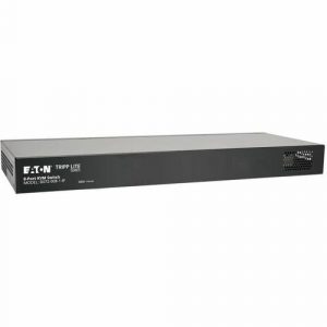 8PORT RACKMOUNT IP KVM SWITCH 1U CAT5 2 USER PDU CONTROL RJ45 - B072-008-1-IP