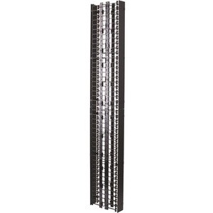 Legrand VERTICAL CABLE MGR DBL SIDED 6X13X77 CVR DVMS706