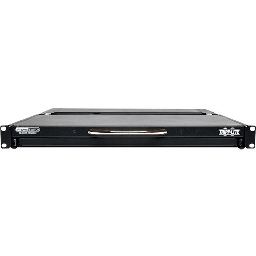 8PORT IP KVM RACK CONSOLE 1U 19IN LCD KEYBOARD CAT5 2 USERS - B070-008-19-IP - Image 2