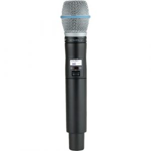 Shure Digital Handheld Transmitter with Beta 87A Capsule - 470 MHz to 534 MHz Operating Frequency - 20 Hz to 20 kHz Frequency Response - 328.08 ft Operating - ULXD2/B87A=-G50