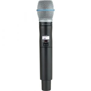 Shure Digital Handheld Transmitter with Beta 87A Capsule - 534 MHz to 598 MHz Operating Frequency - 20 Hz to 20 kHz Frequency Response - 328.08 ft Operating - ULXD2/B87A=-H50
