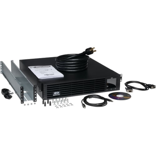 Eaton Tripp Lite Series TAA-Compliant SmartPro 120V 3kVA 2.25kW Line-Interactive Sine Wave UPS, 2U Rack/Tower, Extended Run, Pre-Installed WEBCARDLX Network Interface, LCD, USB, DB9 Serial - 2U Rack-mountable, - SM3000RM2UNTAA - Image 6