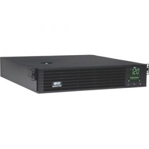 Eaton Tripp Lite Series TAA-Compliant SmartPro 120V 3kVA 2.88kW Line-Interactive Sine Wave UPS, 2U Rack/Tower, Extended Run, Pre-Installed WEBCARDLX Network Interface, LCD, USB, DB9 Serial - 2U Rack-mountable, - SM3000RMXLNTAA