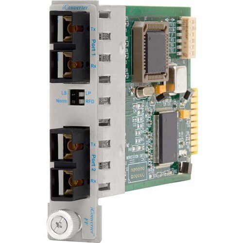 1000LX SM/SC 1310NM/12KM ICONV 100FX MM/SC 1310NM/5KM - 8563-10