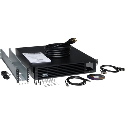 Eaton Tripp Lite Series TAA SmartPro 120V 3kVA 2.25kW Line-Interactive Sine Wave UPS, 2U, Extended Run, Network Card Options, LCD, USB, DB9 - 2U Rack/Tower - 3.50 Minute - SM3000RM2UTAA - Image 6
