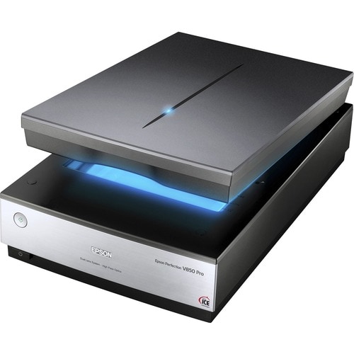 Epson Perfection V850 Pro Flatbed Scanner - 6400 dpi Optical - 48-bit Color - 16-bit Grayscale - Desktop - USB B11B224201 - Image 3