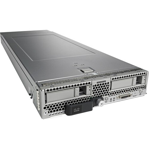 Cisco Barebone System - Blade - 2 x Processor Support - Intel C610 Chip - 1.50 TB DDR4 SDRAM DDR4-2133/PC4-17000 Maximum RAM Support - 24 Total Memory Slots - UCSB-B200-M4=